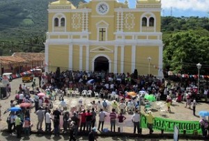 Pobladores de Alianza Nacaóme y Amapala en el departamento de Valle rechazan las ZEDES.