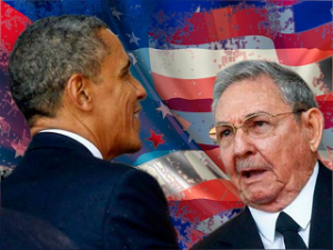 En diciembre del año pasado, tras una reunión, Barack Obama y Raúl Castro confirmaron el restablecimiento de las relaciones diplomáticas.