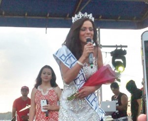 La hondureña Nathalia Casco fue parte del festival.