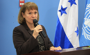 Consuelo Vidal, Coordinaora Residente e la ONU en Honduras.