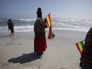 Los bolivianos ahora podran disfrutar de su propia playa de mar.