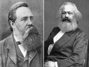 Federico Engels y Carl Marx
