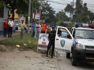 La masacre se registró en el interior de un taller mecánico de la colonia El Sitio, en Tegucigalpa.