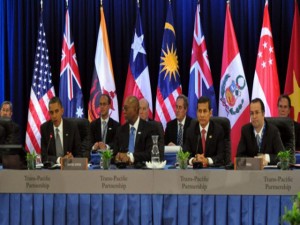 Presidente de Estados Unidos, Japón, Australia, Brunei, Canadá, Chile, Malasia, México, Nueva Zelanda, Perú, Singapur y Vietnam que integran el TTP.