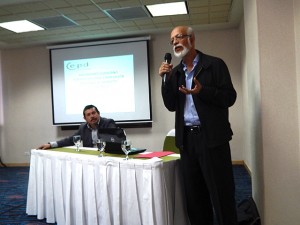 El director del CESPAD, Gustavo Irías, consideró que los resultados de la encuesta pueden varias en cualquier momento.