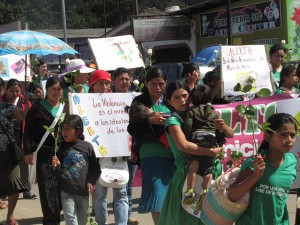 Las mujeres indígenas lencas reclaman sus derechos