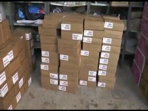 El lote de medicinas están en las bodegas de FUNDAMAR a la espera de ser entregadas.