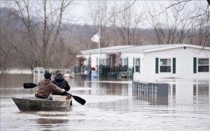 Las inundaciones en Estados Unidos han sido fuertes