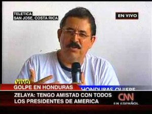 El golpe de Estado perpetrado contra Manuel Zelaya en 2009 fue apoyado por Estados Unidos.