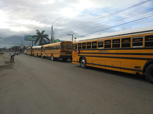 Transportistas Cumplen Amenaza Y Se Van Al Paro Nacional En Honduras