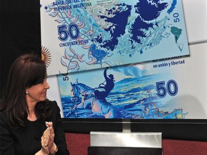 Los billetes de las Islas Malvinas, también serán sacados de circulación.