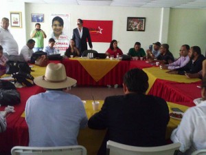 El Partido Libre esta en sesión permanente dijo su coodinador, Manuel Zelaya Rosales