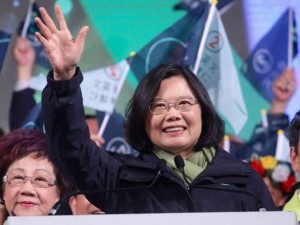Tsai Ing-wen es la primera mujer presidenta de Taiwán.