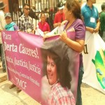 “A Berta la hicieron silenciar, pero está encarnada en cada una de nosotras”