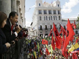 El gobierno ecuatoriano de Rafael Correa en la lisa de la desestabilización.