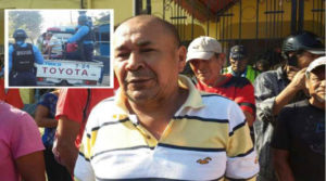 José Ángel Flores recientemente asesiando por sicarios en el Bajo Aguán