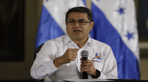 Juan Hernández, presidente de Honduras