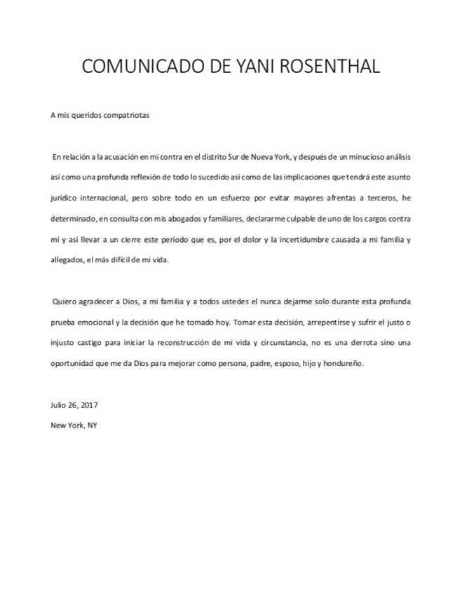 comunicado-yani-rosenthal