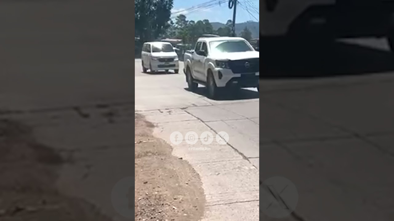 En uno de los tramos entre el desvío de Tatumbla a Villa Vieja