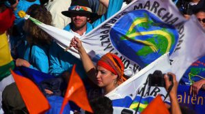 marcha por la no violencia