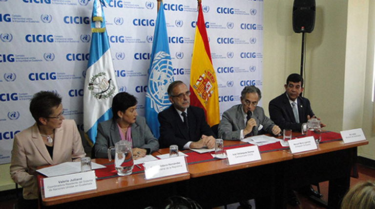 cicig, ayuda o intervención