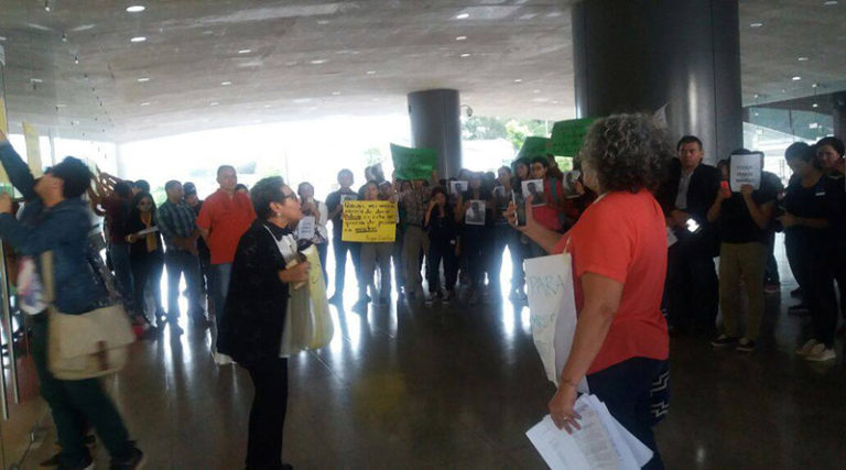 Docentes y estudiantes de la UNAH