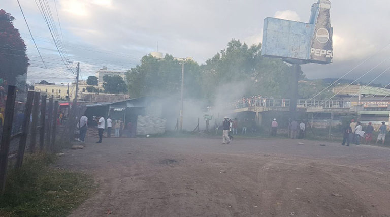 Incendio en Primera Avenida