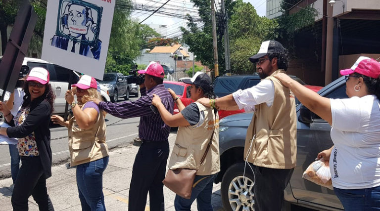 periodistas en Honduras