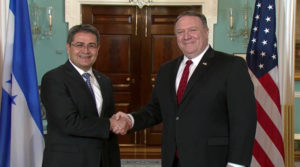 Estados Unidos un aliado de Juan Orlando Hernández