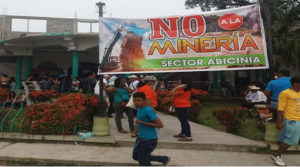 manipulación de minera de Lenir Pérez en Tocoa, Colón