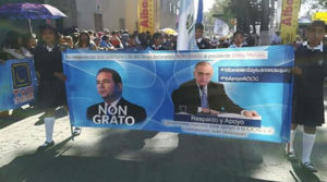 En desfiles en Guatemala