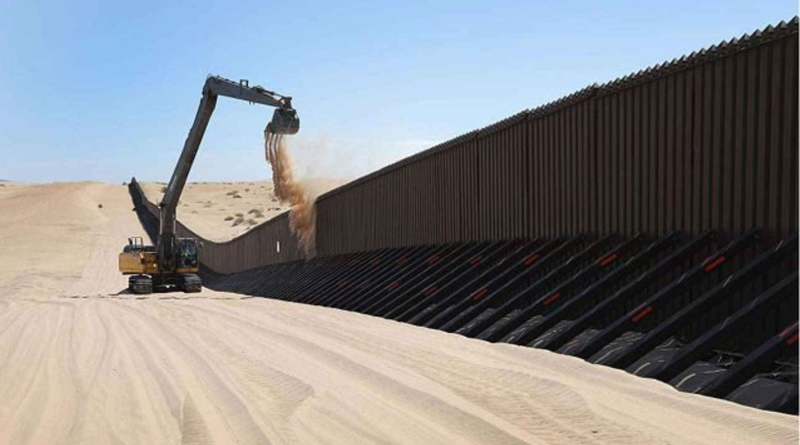 muro fronterizo en Texas