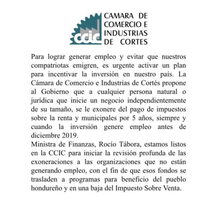 Cámara de Comercio de Cortés