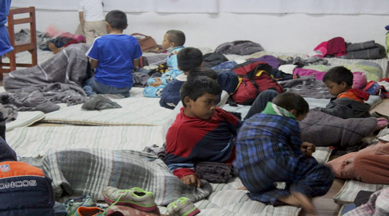 migración infantil en Honduras