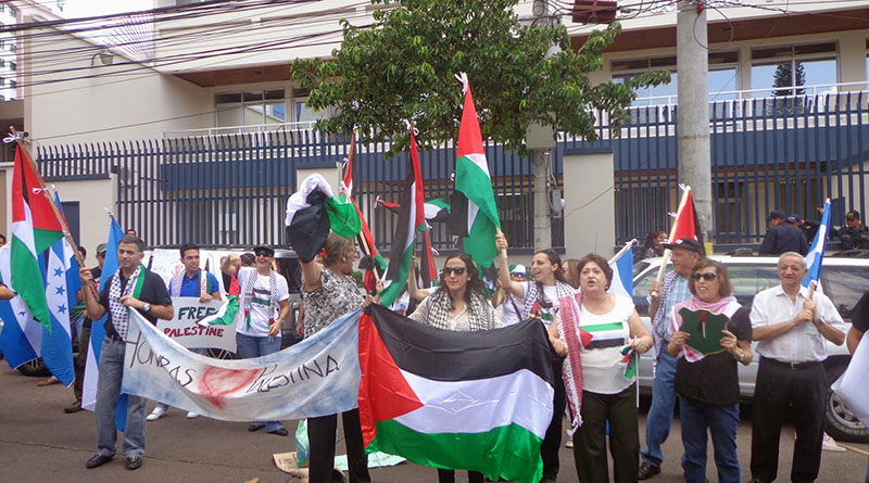 palestinos en Honduras