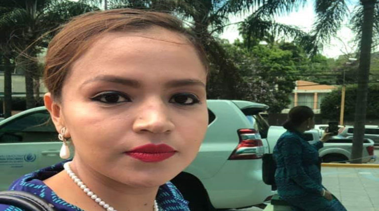 Hija de Berta Cáceres