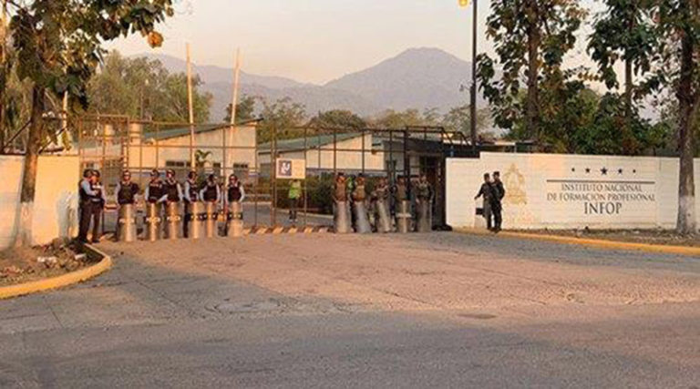 Militarizan el INFOP