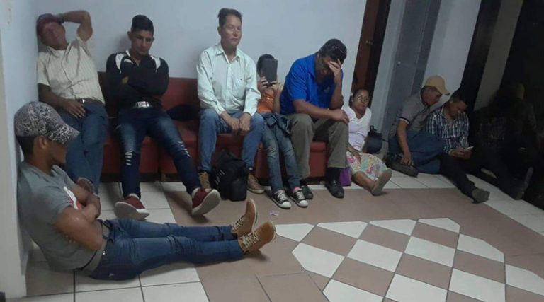 pobladores de Santa Ana