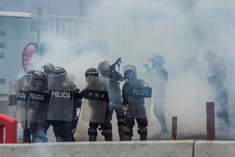 manifestaciones en Honduras