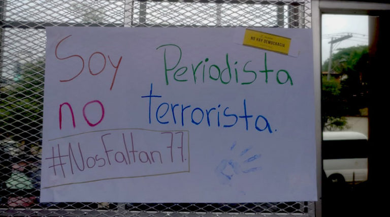 libertad de expresión Honduras