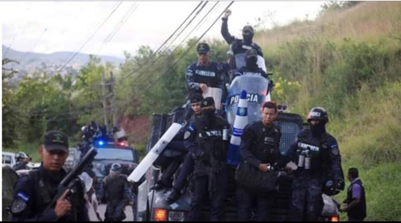Honduras policías