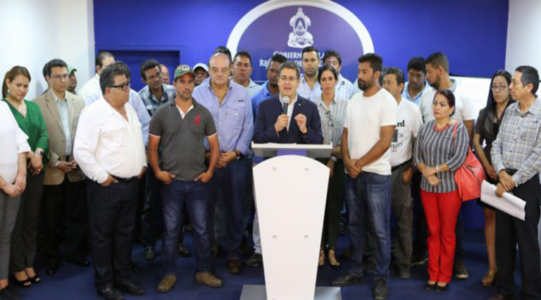 En madrugón gobierno