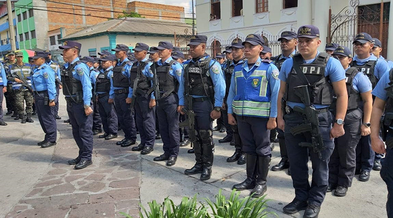 policía Honduras