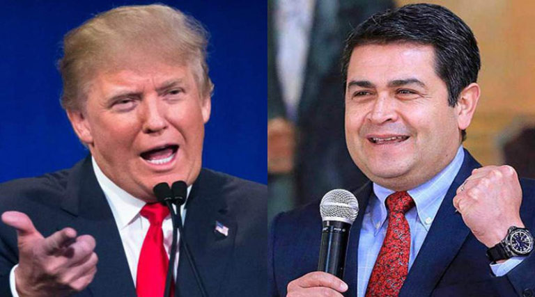 En plática con Trump, Hernàndez solicita $340 millones al FMI