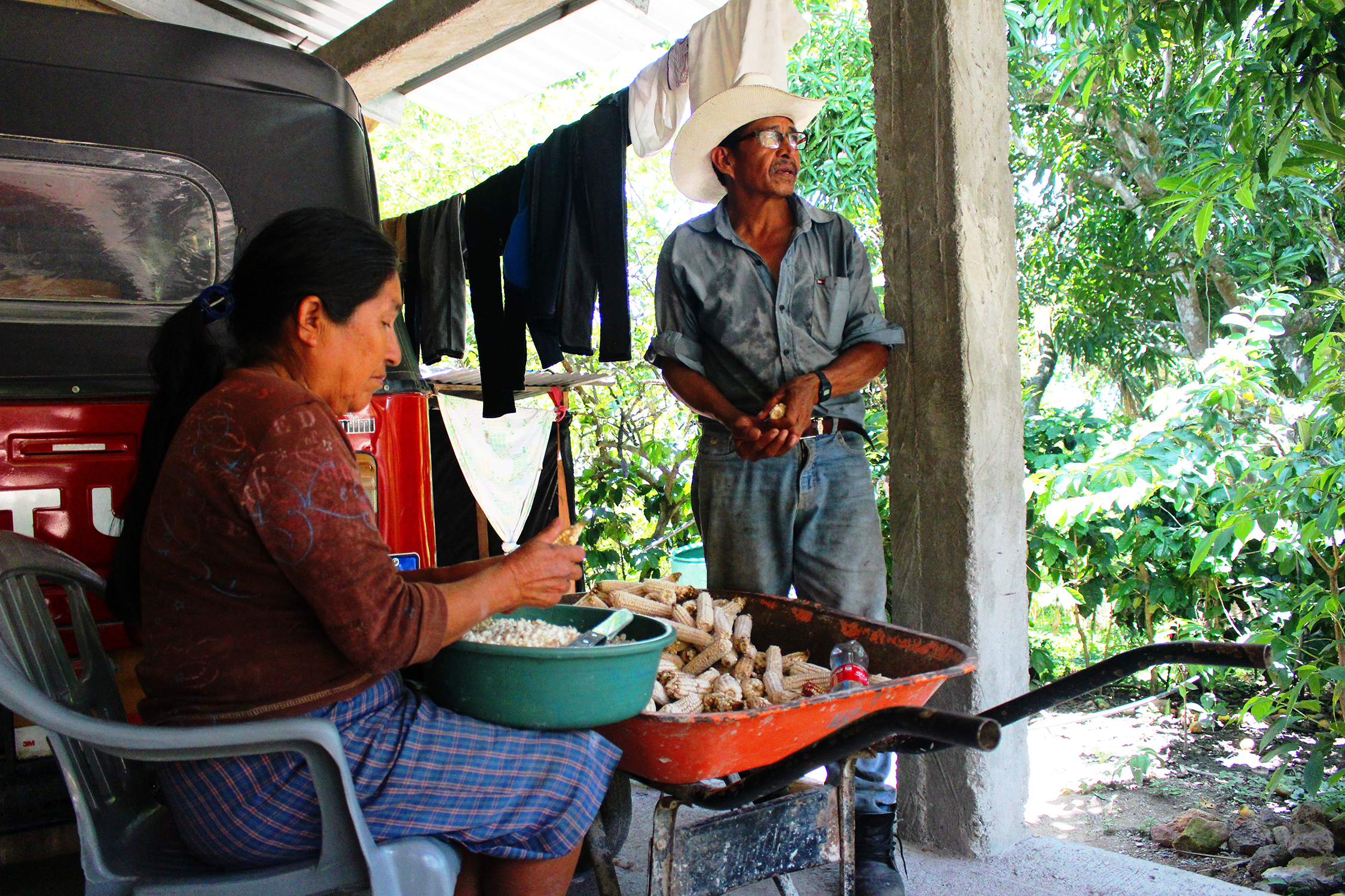 campesinos de Honduras