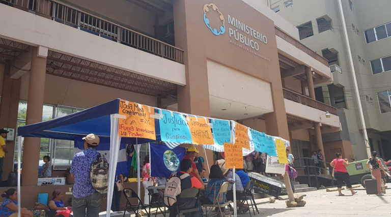 Pobladores de Guapinol