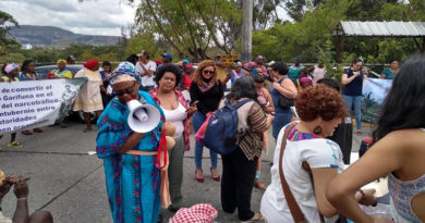 Mujeres de Honduras denuncian el saqueo y la militarización de sus territorios