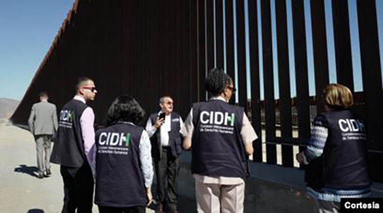 CIDH visita frontera sur de Estados Unidos