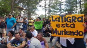 Fiscalía investiga descombros en La Tigra