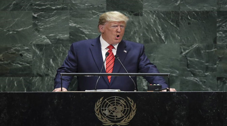 Trump en la ONU